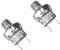 LLNSEAUTO 110-130 PSI Tank Mount Type Thread 1/4 NPT 12V 24V DC Air Compressor Pressure Switch for Airtrain Horn 110-130 1/4