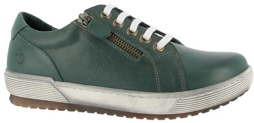 Andrea Conti Damen Schnür Halbschuh Leder Coole Laufsohle Trendfarbe 0066002