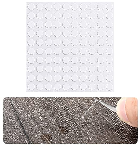 300Pcs Sticky Dots Double Sided,Glue Dots Clear Double Sided Removable Round Putty Poster Stickers for Walls No Marks,10mm Glue Dots Extra Strong for Balloons Photos Crafting Christmas Decorations