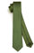 HISDERN Herren Krawatte Olivgrün Schmale Einfarbig Seide Krawatten für Herren Klassische Formelle Elegante Schlipse Hochzeit Party Business Krawatte 6cm