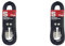 Stagg Cavo da microfono a mixer SMC6 da 6 metri XLR (m) -XLR (f), nero (Confezione da 2)