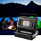 Yinleader Chauffage au gaz en céramique, chauffage d'extérieur, pour tentes, caravanes, camping, brûleur en céramique, 1,3 kW (noir)