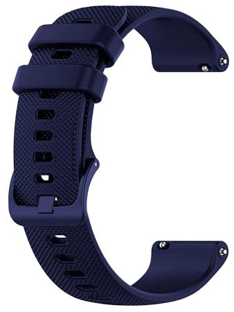 OcioDual Bracelet Montre Connectée, Bracelet Montre 22mm en Silicone, à Dégagement Rapide, Bracelets de Montres pour Femme, Bracelets de Montres pour Homme, Modèles Universels, Bleu