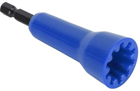 Fictory Draht Twisting Tool Fictory Draht Twisting Tool, ABS Eisen Spin Twist Connector Buchse für Bohrer, Arbeitssparendes Draht-Twister Werkzeug, Universelles Design, Blau