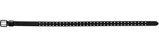Volcom Herren Two Spike Leather Belt Gürtel, Schwarz, 34