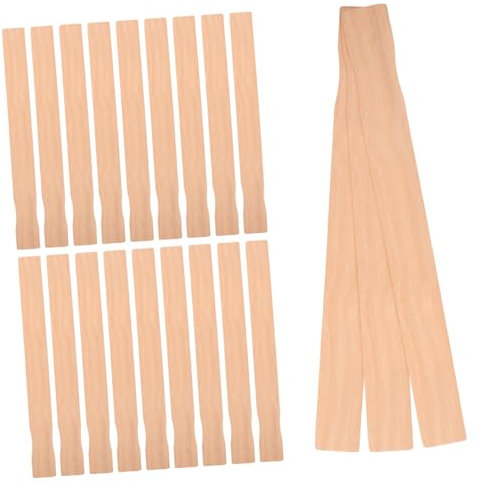 Zerodeko 1set Wooden Paint Mixing Sticks Reusable Paint Stirring Tools for Even Mixing Stirring Sticks for Workshops and Studios 25pcs