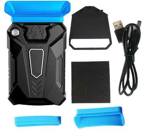 Laptop Fan Cooling Pad, USB Small Laptop Cooling Cool With Automatic And Manual Modes, Portable External Fresh Device For Laptops, Efficient Heat Dissipation For Work