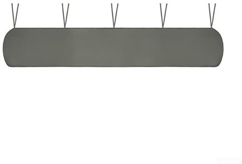 Awning Storage Bag, Outdoor Garden Gazebo Bag, 420D Fabric Dust Cover Gray, Wear Resistance, For Accommodates Large Awnings(2m)