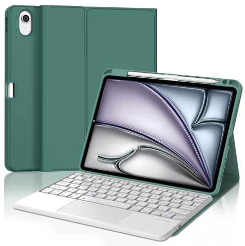 JADEMALL Tastiera con Touchpad per iPad Air 11 M2/M3/M4 2024/2025/2026