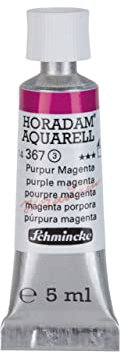 Schmincke – HORADAM® AQUARELL - feinste Künstler-Aquarellfarben, Purpur Magenta - 5 ml