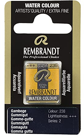 Rembrandt Watercolour Pan Gamboge 238 (05862381)