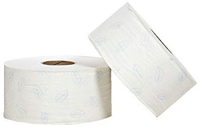 TORK Lot de 6 rouleaux de papier toilette Jumbo 110246-340 m - Blanc