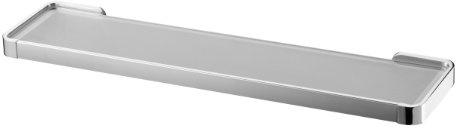 BISK Natura Regalboden, Milchglas, Chrom