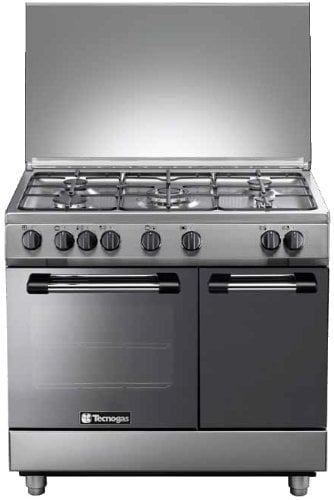 CUCINA TECNOGAS PB965MX 90x60 INOX FORNO ELETTRICO MULTIFUNZIONE CLASSE A MADE IN ITALY