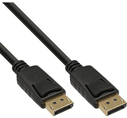 InLine DisplayPort Kabel, schwarz, vergoldete Kontakte, 3m