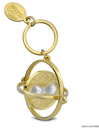 Warner Bros. Harry Potter Hermione Time Turner Key Ring Official Studio Tour London Merchandise
