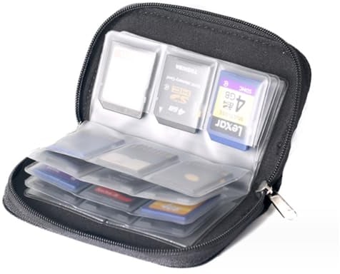 Drhob 1 Memory Storage Tragetasche Fall Holder Brieftasche für CF/SD/SDHC/MS/DS