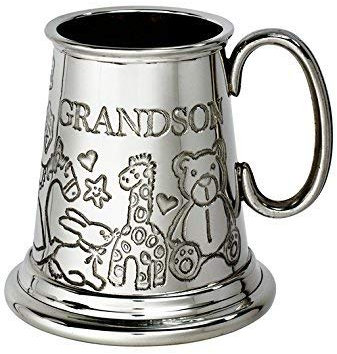 Wentworth Pewter - Tazza in peltro per nipote, regalo, ricordo