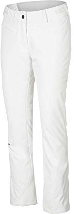 Ziener Damen TENUKI Pants ski Skihose, White, 46