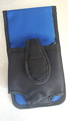 BIG NYLON TAPE MEASURE HOLDER (BLUE HI VIZ)
