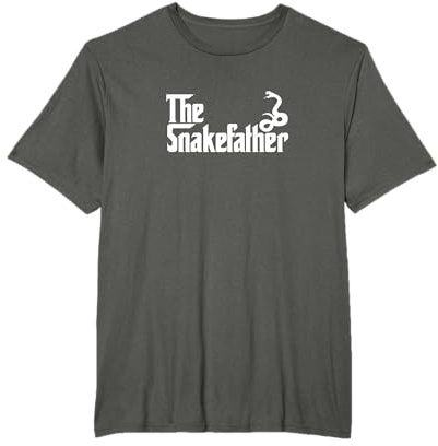 Funny Snake Owner Gift of the Snake Father Dad T-Shirt