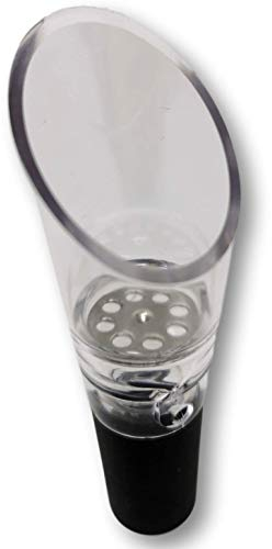 EKNA® Dekantierausgießer/Weinausgießer - Wein Dekanter tropffreies Ausschenken - Weinbelüfter/Rotwein-Dekantierer - Flaschenaufsatz