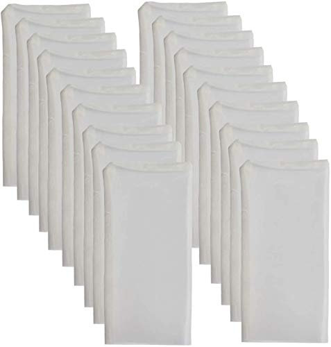 Syed Haider Limited Rosin Filter Bags,Premium Nylon Food Grade 25 Bags, 160 Micron 2.5 x 4 .5 inch Rosin Mesh Bags for Flowers,Leafs,Plants &Tea Bags Filter