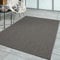 the carpet Mistra - robuster Teppich, modern, langlebig und pflegeleicht, In- und Outdoor, Wohnzimmer, ideal für Küche, Flur und Wintergarten, flachgewebt, Anthrazit, 120 x 170 cm