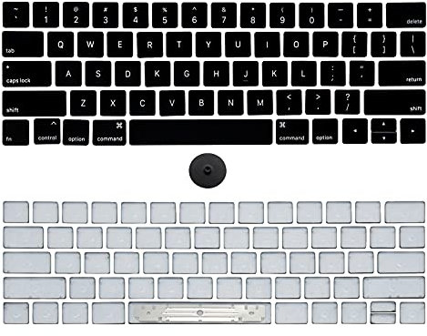 NUOLAISUN Juego de teclas de teclado de repuesto para MacBook Pro A1706 A1707 2016 2017 año 13 pulgadas 15 pulgadas con herramienta de extracción