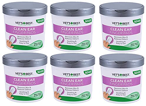 AB Tools Lot de 300 lingettes nettoyantes pour les oreilles de chien