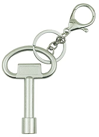 Triangle Key Garbage can, Triangle Key Key Utility Key Gas-Electric Elevator Door Lock Key. (1)