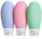 Opret 100ml Silicone Travel Bottle for Toiletries, 3 Pack Leak Proof Refillable Travel Containers Squeezable Travel Accessories for Shampoos, Conditioner and Cream, BPA Free and TSA Approved