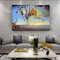 Salvador Dali Peintures Célèbres sur Toile Affiches d'Art Mural Imprime La Tentation de Saint Antoine Tableau d'Art Mural Classique 50x75cm Sans Cadre