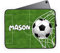 Personalised iPad 10.2 inch Protective Sleeve Case, FOOTBALL Pitch - for iPad 10.2 - 9th 8th 7th Generation - 2021/2020 / 2019 Cover - Boys Girls Sports Custom Gift