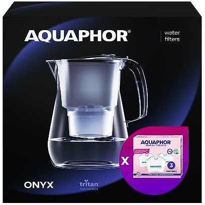 Jug Aquaphor Onyx 4 2l Black + 3 x B100-25 Mg+