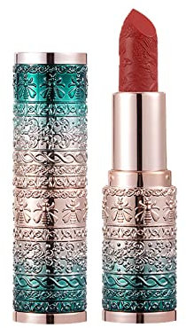 Lipstick Wine Bottle Oriental Style Embossed Craft Velvet Mist Sense White Easy Color Lipstick Lip Lip Gloss