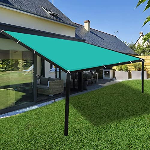 Tenda a Velo da Sole 2.5x7M Protezione Antivento Tenda da Sole Quadrata da Esterno Metri Protezione Raggi UV per spazi all'aperto con Corda Libera, Blu Cielo