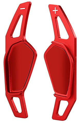 AcarKing Schaltwippen Kompatibel Mit Skoda Für Octavia A8 MK4 2020 Für ENYAQ IV RS VRS 2021 Für Karoq Für Kodiaq Auto-Lenkrad-Schaltwippe Extend Shifters Zubehör Modifikation (Color : 1 UK)