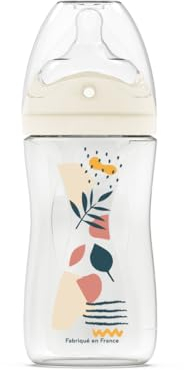 DODIE Mehrfach perforierter Anti-Kolik-Sauger – 270 ml – Rosa – 3+ Monate – Biomimikry Sauger Durchfluss 2