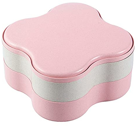 Knadgbft Box Wohnzimmer Partition mit Abdeckung Obst Candy Box Haushalt Tee Tisch Melone Samen Doppel Obst Box