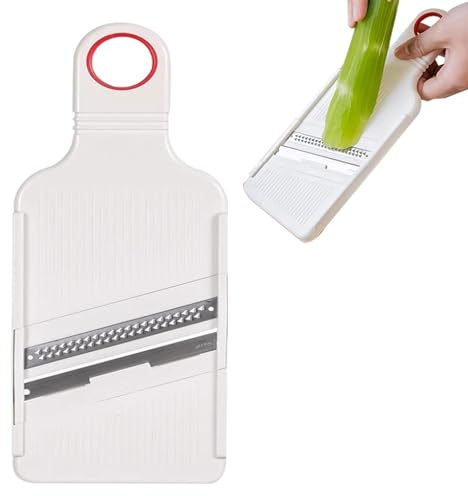 Honhoha Cortadora de mandolina para Cocina | Cortadora de repollo higiénica para Cocina Que Ahorra Tiempo,Cortadores manuales de Verduras para repollo, Col rizada roja, cebollas, Patatas, pepinos