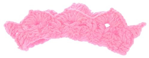 UKCOCO Cappelli del Cofano della Neonata per Le Neonate Cappello della del Bambino Cappello Fatto A Mano del Crochet Uncinetto di Natale Vestiti della Neonata Bambino del