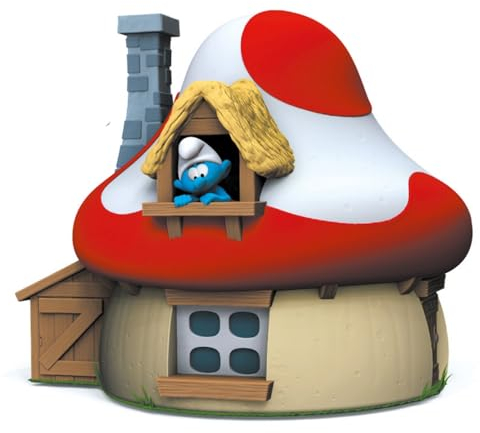 Plastoy - Spardose Haus Champigno der Schlümpfe