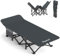 Mopaicot Furn Campingbett feldbett klappbar, Faltbar Gästebett bis 200 kg für, Extra Klappbett Feldbett Campingbett Breit Faltbar für Outdoor