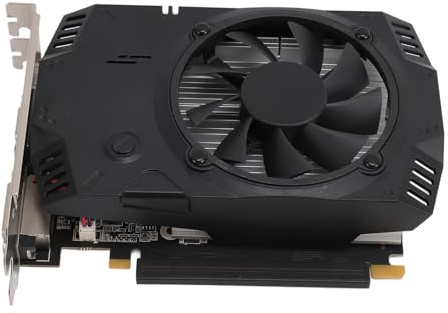 Tangxi GT730 2GD3 Gaming Grafikkarte, 2 GB DDR3 128 Bit, Unterstützt PCI Express 2.0 16X, GPU Grafikkarte mit Leisen Lüftern, PCIE Grafikkarten für Arbeitsvideos