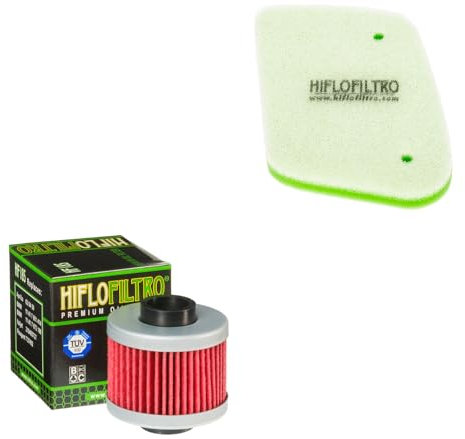 DB PARTS Luftfilter und Ölfilter Set passend für Aprilia 125 Leonardo/ST 1996-2005