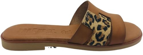 MTNG Sandalias Planas Mujer Alysa 54181 | 60314 | Leopard Print