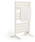 CREATE / WARM Towel 500W / Elektrischer Badheizkörper Cremeweiß mit Standfüßen mit Regal 1 Stange / 103x5x55cm / Thermostat, geringer Verbrauch