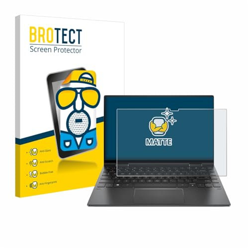 BROTECT Entspiegelungs-Schutzfolie für HP Envy x360 Convertible Matte Displayschutz-Folie, Anti-Reflex, Anti-Fingerprint