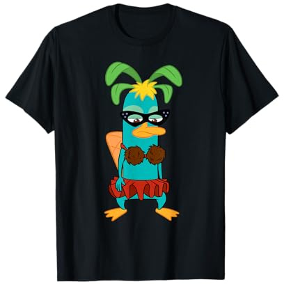 Disney Phineas and Ferb Perry the Platypus Disguised Agent P T-Shirt
